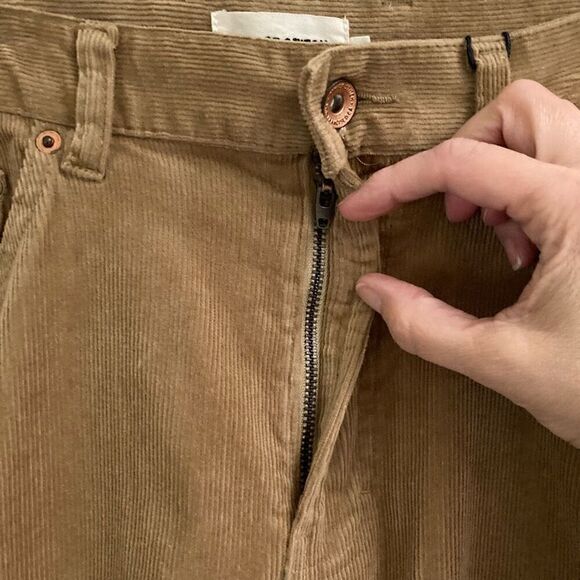 Taylor Stitch The Democratic All Day Pant in British Khaki Tan Corduroy Mens NEW - Picture 4 of 8